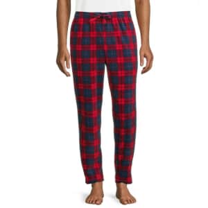 Aeropostale Men's Fleece Pajama Pants for $6