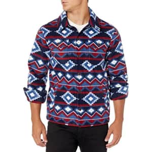 Amazon Essentials Men's Polar Fleece Shirt Jacket for $25 Amazon Essentials Men's Polar Fleece Shirt Jacket for $25