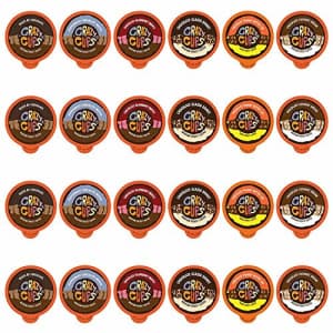 Crazy Cups Chocolate Lovers Coffee Pods Variety Pack, Chocolate Flavored Coffees, Compatible With K for $15
