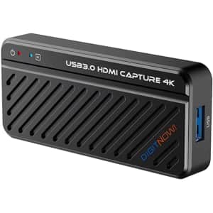 Digitnow USB 3.0 to HDMI 4K Video Capture Card for $22