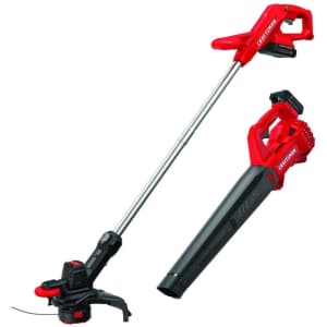 Craftsman 20V Weedwacker 10" String Trimmer and Blower Combo Kit for $99 in cart for members