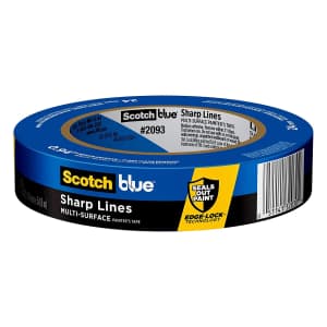 ScotchBlue Sharp Lines Multi-Surface Painter's Tape 60-Yard Roll for $9