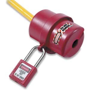 Master Lock Rotating Electrical Plug Lockout for $11 Master Lock Rotating Electrical Plug Lockout for $11