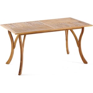 Christopher Knight Home Hermosa Acacia Wood Rectangular Table for $187