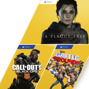 CoD: Black Ops 4, A Plague Tale, WWE 2K Battlegrounds: free w/ PS Plus CoD: Black Ops 4, A Plague Tale, WWE 2K Battlegrounds: free w/ PS Plus
