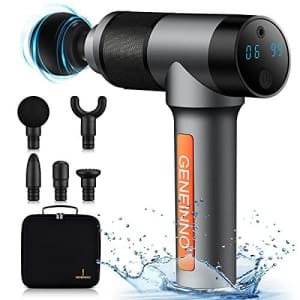 G Geneinno 1.6-lb. Waterproof Muscle Massage Gun w/ Pro Max Brushless Motor for $75 G Geneinno 1.6-lb. Waterproof Muscle Massage Gun w/ Pro Max Brushless Motor for $75