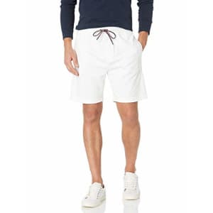 Tommy Hilfiger Men's Chino Shorts, Bright White, MD for $41
