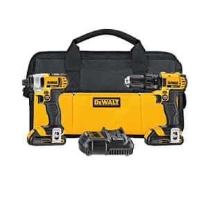 DEWALT 20V MAX Impact Driver and Drill Combo Kit (DCK280C2) for $308 DEWALT 20V MAX Impact Driver and Drill Combo Kit (DCK280C2) for $308