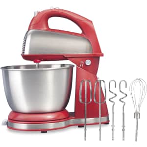 Hamilton Beach 4-Qt. 6-Speed Classic Stand & Hand Mixer for $38