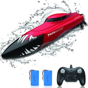 Black Stone 2.4GHz Remote Control Boat for $26 Black Stone 2.4GHz Remote Control Boat for $26