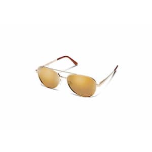 Suncloud Callsign Polarized Sunglasses, Gold / Polarized Sienna Mirror, One Size for $60