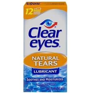 Clear Eyes Natural Tears Lubricant Eye Drops for $5 Clear Eyes Natural Tears Lubricant Eye Drops for $5