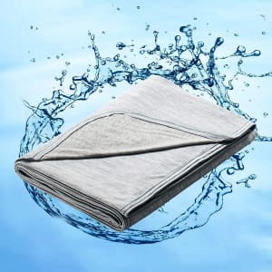 Marchpower Cooling Blanket for Hot Sleepers in Twin Size for $25