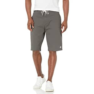 LRG Men's Choppa Cargo Denim Jean Shorts, Charcoal, 28 for $24