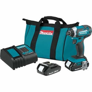 Makita XDT11SY 18V LXT Lithium-Ion Compact Cordless Impact Driver Kit (1.5Ah) for $122