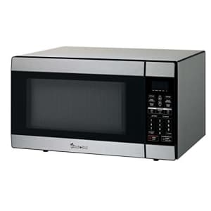 Magic Chef 1.8 Cu. Ft. 1100W Countertop Microwave Oven in Stainless Steel, Silver for $180 Magic Chef 1.8 Cu. Ft. 1100W Countertop Microwave Oven in Stainless Steel, Silver for $180