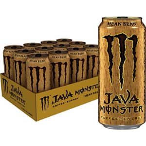 Monster Energy Java Monster Mean Bean, Coffee + Energy Drink, 15 Ounce (Pack of 12) for $43 Monster Energy Java Monster Mean Bean, Coffee + Energy Drink, 15 Ounce (Pack of 12) for $43