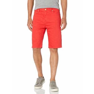 LRG Lifted Research Group Men's Denim Shorts, Lollipop, 40 for $12 LRG Lifted Research Group Men's Denim Shorts, Lollipop, 40 for $12