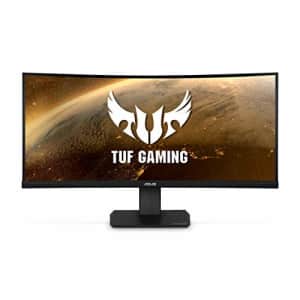 Asus TUF Gaming VG35VQ 35 Curved HDR Monitor 100Hz Uwqhd (3440 X 1440) 1ms FreeSync Eye Care for $516