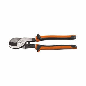 Klein Tools 63050-EINS Cable Cutters, Electricians Insulated Cable Cutter, Cuts Aluminum, Soft for $33