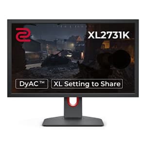 BenQ Zowie XL2731K 27 Inch 165Hz Gaming Monitor | 1080P | PS5 & Xbox 120FPS Compatible | Native for $249