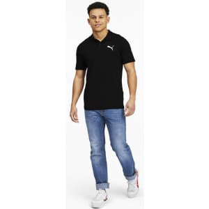 PUMA Men's Essentials Jersey Polo for $9 PUMA Men's Essentials Jersey Polo for $9