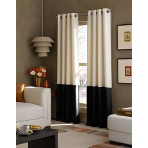 Curtainworks Kendall Grommet Curtain Panel for $13 Curtainworks Kendall Grommet Curtain Panel for $13