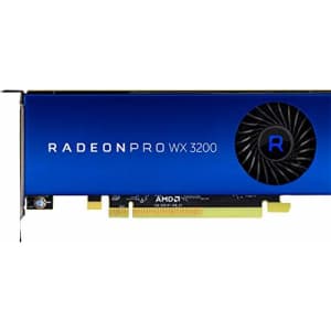 HP Graphics Card - Radeon Pro WX 3200-4 GB GDDR5 - PCIe 3.0 X16 Low Profile - 4 X Mini DisplayPort for $229