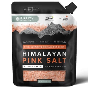 Willow & Everett Himalayan Pink Salt for $8 via Sub & Save