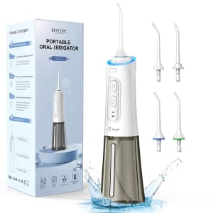 Bestope Portable Cordless Water Flosser for $30 Bestope Portable Cordless Water Flosser for $30