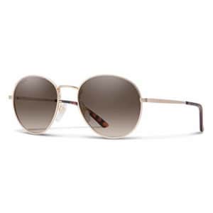 Smith Prep Sunglasses Matte Gold/Polarized Brown Gradient for $76