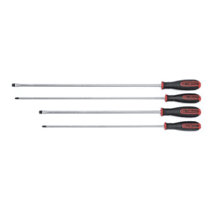 GEARWRENCH 4 Pc. Phillips/Slotted Dual Material Extra Long Blade Screwdriver Set, 16" & 20" - 80069 for $103