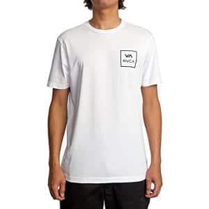 RVCA Men's Graphic Short Sleeve Crew Neck Tee Shirt, VA All The Way/White, Large for $19 RVCA Men's Graphic Short Sleeve Crew Neck Tee Shirt, VA All The Way/White, Large for $19