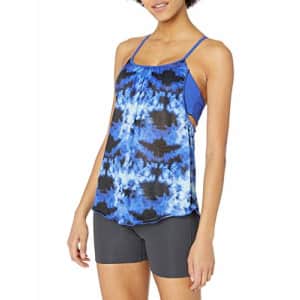 SHAPE activewear Women's Macrame Forgiving Tank, Surf Blue, Small for $51 SHAPE activewear Women's Macrame Forgiving Tank, Surf Blue, Small for $51