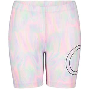 Calvin Klein Girls' Performance Bike Shorts, White Solar Flare, 16 for $11