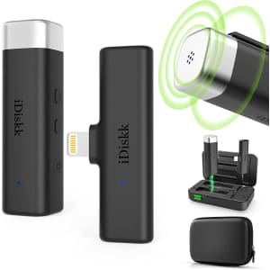 iDiskk Wireless Lavalier Microphone for iPhone/iPad for $41 iDiskk Wireless Lavalier Microphone for iPhone/iPad for $41