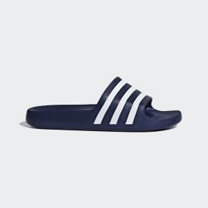 adidas Men's Adilette Aqua Slides: 2 pairs for $23