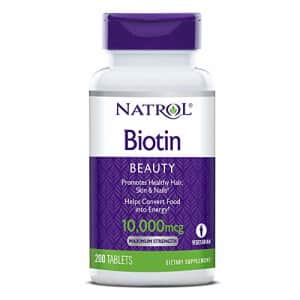 Natrol Biotin Beauty Tablets, Promotes Healthy Hair, Skin and Nails, Helps Support Energy for $23 Natrol Biotin Beauty Tablets, Promotes Healthy Hair, Skin and Nails, Helps Support Energy for $23