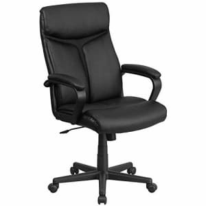 Flash Furniture High Back Black LeatherSoft Executive Swivel Office Chair with Slight Mesh Accent for $178 Flash Furniture High Back Black LeatherSoft Executive Swivel Office Chair with Slight Mesh Accent for $178