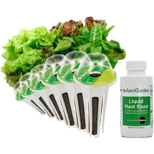AeroGarden Heirloom Salad Greens 6-Pod Seed Kit for $14