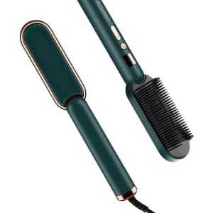 Aokitec Hair Straightening Brush for $20