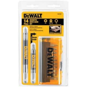 DeWalt 14-Piece Drive Guide Bit Set for $13 DeWalt 14-Piece Drive Guide Bit Set for $13