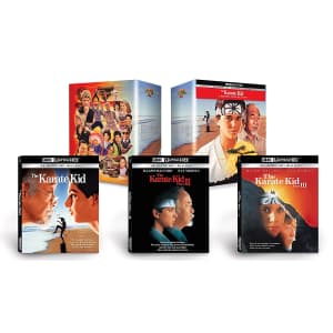 The Karate Kid 3-Movie Collection 4K Ultra HD + Blu-ray for $38