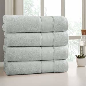 Amrapur Overseas 4-Pack SpunLoft Bath Sheet Grey 35x66 for $79 Amrapur Overseas 4-Pack SpunLoft Bath Sheet Grey 35x66 for $79