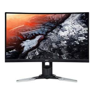 Acer XZ - 27" Gaming Monitor FHD 1920 x 1080 1ms 144Hz 250Nit AMD FreeSync-VA (Renewed) for $150
