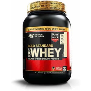 Optimum Nutrition 100% Whey Protein - Gold Standard Vanilla Ice Cream 2.07 lbs for $40