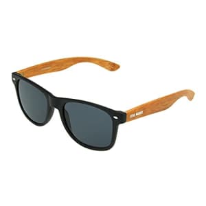 Steve Madden Men's Ronin Sunglasses Way, Black, 53mm for $17
