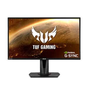 ASUS TUF Gaming 27" 2K HDR Gaming Monitor (VG27AQ) - WQHD (2560 x 1440), 165Hz (Supports 144Hz), for $338 ASUS TUF Gaming 27" 2K HDR Gaming Monitor (VG27AQ) - WQHD (2560 x 1440), 165Hz (Supports 144Hz), for $338