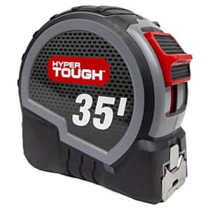 Hyper Tough 35-Foot Wide Blade Tape Measure | HIGH-Visibility Blade with Backside Printing | for $20