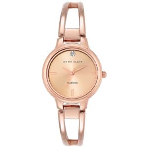 Anne Klein Women's Diamond-Accented Bangle Watch for $41 Anne Klein Women's Diamond-Accented Bangle Watch for $41